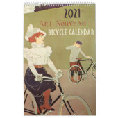 Kunst Nouveau Fahrrad-Kalender 2014 Vintag Kalender (Titelbild)