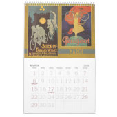 Kunst Nouveau Fahrrad-Kalender 2014 Vintag Kalender (Mär 2026)