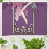 Kunst Nouveau Fee Handtuch (Gefaltet)