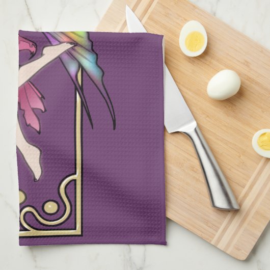 Kunst Nouveau Fee Handtuch (Viertel Falte)