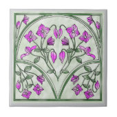 Kunst Nouveau Fliese (Vorderseite)