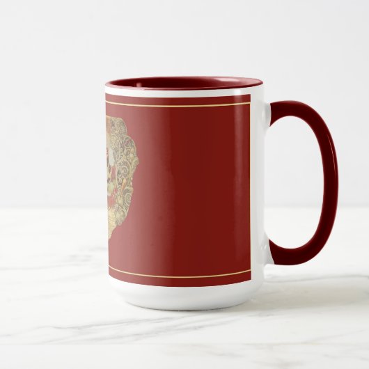 Kunst Nouveau Fragment Tasse (Rechts)