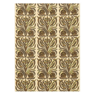 Kunst Nouveau Gold Tischdecke