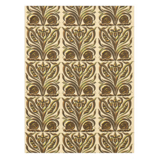 Kunst Nouveau Gold Tischdecke