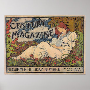 Kunst Nouveau - Jahrhundert-Zeitschrift-Plakat Poster