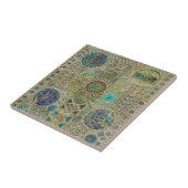 Kunst Nouveau Keramikfliese (Seite)