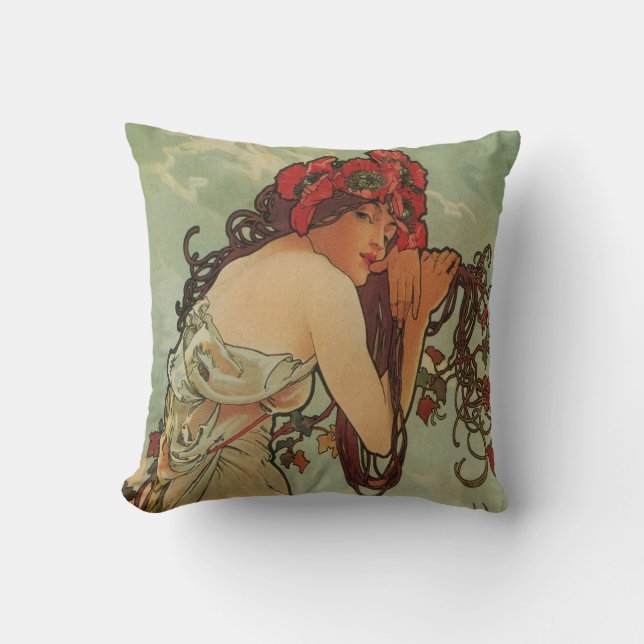 Kunst Nouveau Kissen (Vorderseite)
