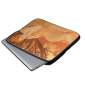Kunst Nouveau Laptop-Hülse Laptopschutzhülle (Vorne Knopf)