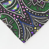 Kunst nouveau Libellen-Fleecedecke Fleecedecke (Ecke)