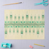 Kunst Nouveau Lilien-rosa mit Blumenseidenpapier Seidenpapier (Basteln)