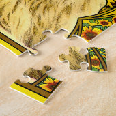 Kunst Nouveau Löwe Puzzle (Seite)