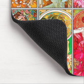 Kunst Nouveau Mausunterlage Mousepad (Ecke)
