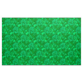 Kunst Nouveau Meerespflanze mit Blumen, Stoff (Yard (91,4 cm))