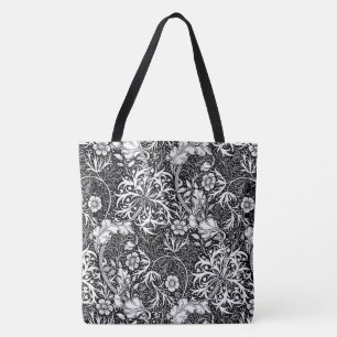 Kunst Nouveau Meerespflanze mit Blumen, Tasche