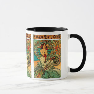 Kunst Nouveau Monacos Monte Carlo Tasse