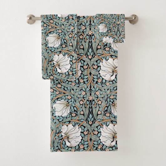 Kunst Nouveau Morris Pimpernel-Blumenbad-Tuch-Set Badhandtuch Set (Insitu)