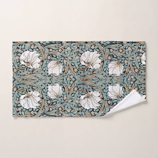 Kunst Nouveau Morris Pimpernel-Blumenbad-Tuch-Set Badhandtuch Set (Handtuch)