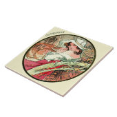 Kunst Nouveau Mucha Kalender November Fliese (Seite)