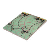 Kunst Nouveau Muster #10 Fliese (Seite)