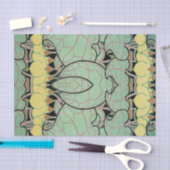 Kunst Nouveau Muster #10 Seidenpapier (Handwerk)