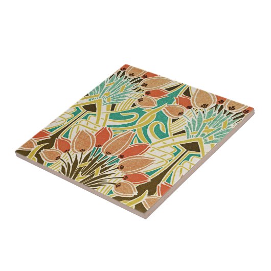 Kunst Nouveau Muster #11 Fliese (Seite)