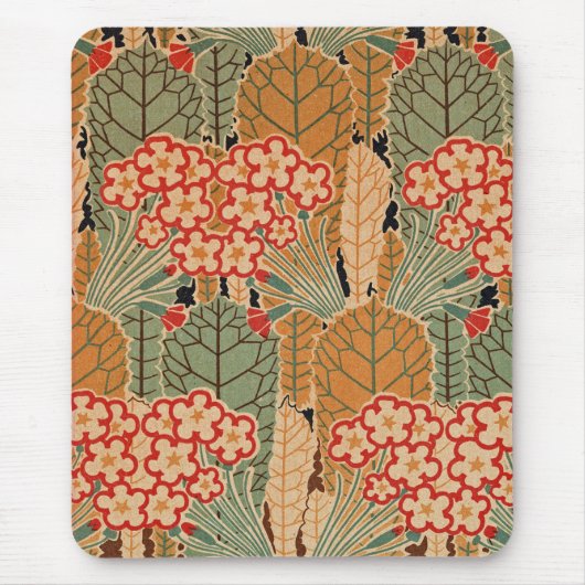 Kunst Nouveau Muster #1 bei Emporio Moffa Mousepad (Vorne)
