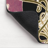 Kunst Nouveau Muster #2 Mousepad (Ecke)