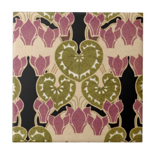 Kunst Nouveau Muster #4 Fliese