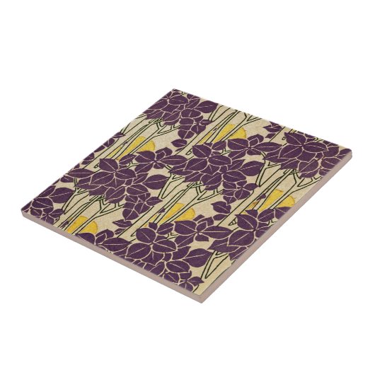 Kunst Nouveau Muster #5 Fliese (Seite)