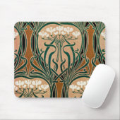 Kunst Nouveau Muster #9 Mousepad (Mit Mouse)