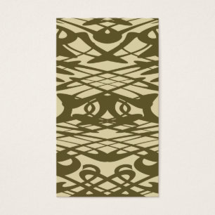 Kunst Nouveau Muster in der Beige und in Brown