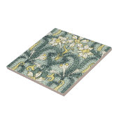 Kunst Nouveau Narzissen II Fliese (Seite)