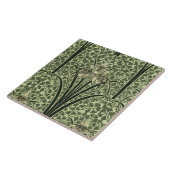 Kunst Nouveau Orchideenentwurf Fliese (Seite)