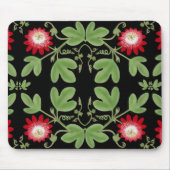 Kunst Nouveau Passionsblume Mousepad (Vorne)