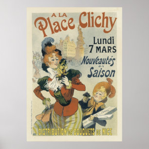 Kunst Nouveau Plakate - setzen Sie Clichy