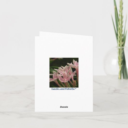 Kunst Nouveau Prinzessin Hyacinth Note oder Karte (Rückseite)