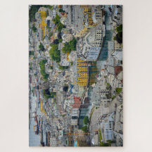 Kunst Nouveau Stadt Alesund, Norwegen-Puzzlespiel