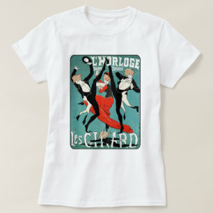 Kunst Nouveau Tanz-Bild durch Jules Cheret T-Shirt