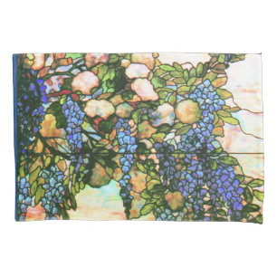 Kunst Nouveau Tiffany Buntglas-Kissenbezug Kissenbezug