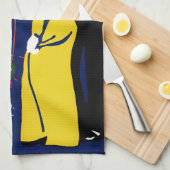 Kunst Nouveau Tinten-Anzeige Geschirrtuch (Viertel Falte)