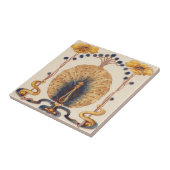 Kunst Nouveau Vintage Fliese (Seite)