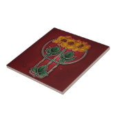 Kunst Nouveau Vintage Fliese (Seite)