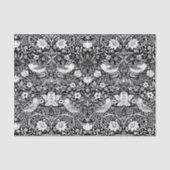 Kunst Nouveau Vogel u. Blumen-Tapisserie, Seidenpapier (Vorderseite)