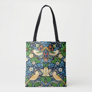 Kunst Nouveau Vogel-und Blumen-Tapisserie-Muster Tasche