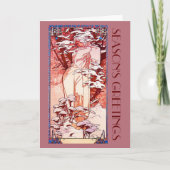 Kunst Nouveau Weihnachten (Vorderseite)