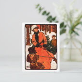 Kunst Nouveau Weihnachten 1900 (Stehend Vorderseite)