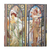 Kunst Nouveau Windows Fliese (Vorderseite)