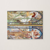 Kunst Nouveau Windows Puzzle (Horizontal)