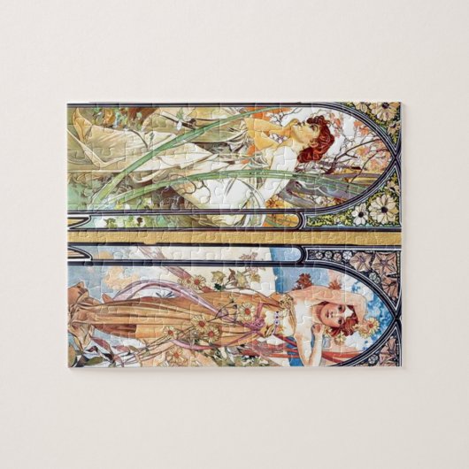 Kunst Nouveau Windows Puzzle (Horizontal)