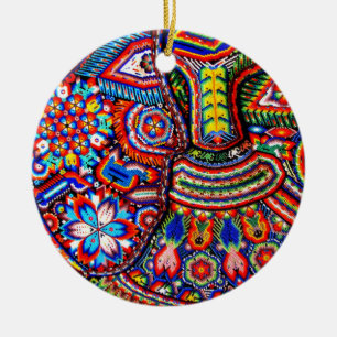 Kunst Oaxacas Mexiko mexikanische Stammes- Boho Keramikornament
